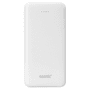 Asonic AS-P10 10000mAh 2*USB Output Powerbank Beyaz Taşınabilir Pil Şarj Cihazı