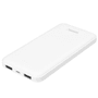 Asonic AS-P10 10000mAh 2*USB Output Powerbank Beyaz Taşınabilir Pil Şarj Cihazı