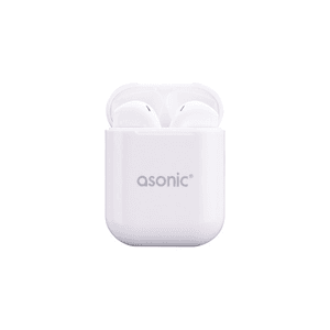 Asonic AS-TWS130 Beyaz Mobil Telefon Uyumlu Bluetooth TWS AirPods Mikrofonlu Kulaklık