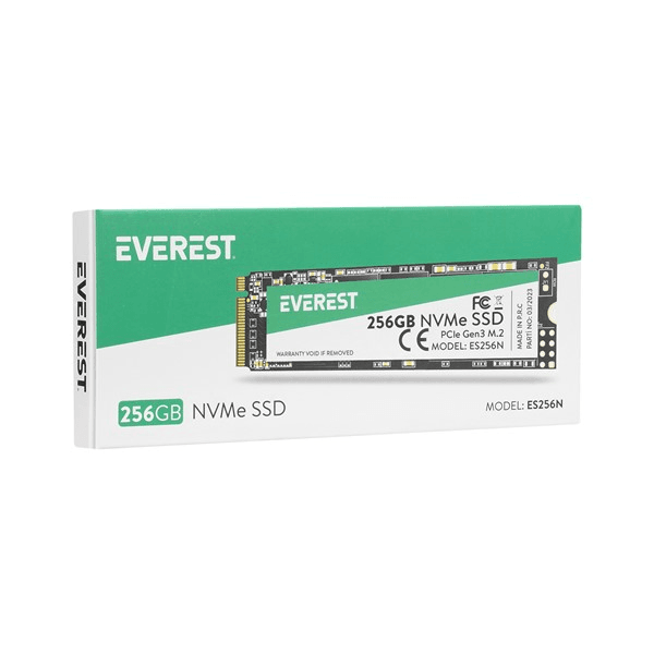 EVEREST 256GB ES256N 2500-1800MB/s M2 NVME DİSK