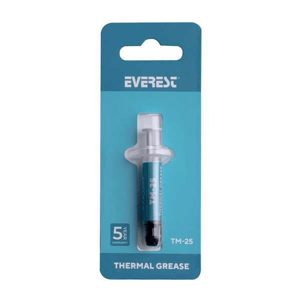 Everest TM-25 Gri 0.5g 13.4w/m.K Yüksek Performans Termal Macun