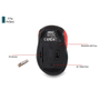 Everest SM-BT31 Kırmızı Bluetooth Kablosuz Mouse