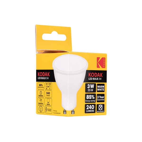 Kodak GU10 3W 731760 LED Ampul