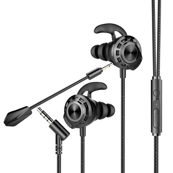 Rampage RM-K36 PROUD 3,5mm Gaming Siyah Kulak İçi Mikrofonlu Kulaklık