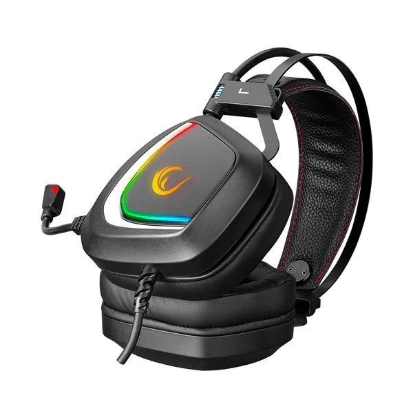 Rampage PHANTOM X1 Siyah USB 7.1 Surround RGB Işık Efektli Gaming Mikrofon & Kulaklık