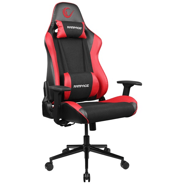 Rampage KL-R57 Nexus Terletmez Kumaş Deri Gri/Siyah Oyuncu Koltuğu