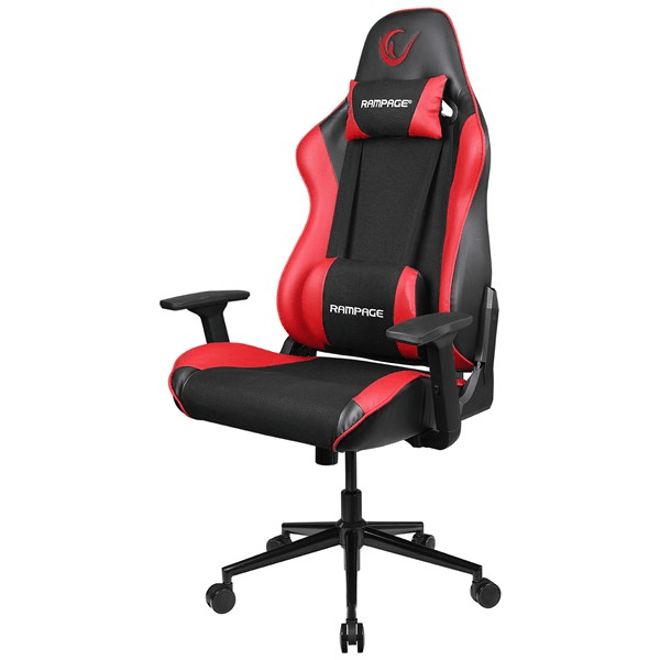 Rampage KL-R57 Nexus Terletmez Kumaş Deri Gri/Siyah Oyuncu Koltuğu