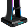 Rampage RM-H77 X-BASE Siyah RGB Işıklı 4*Usb Port Kulaklık İçin Stand
