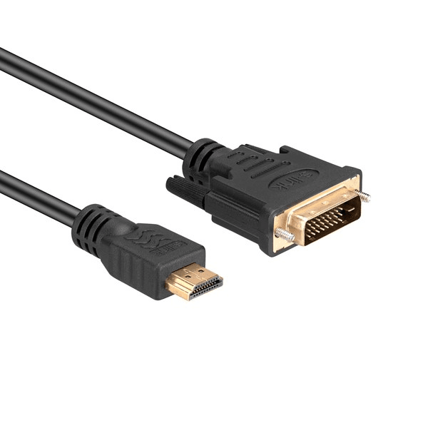 S-link SL-DH032 DVI 24+1 M to HDMI M 3m Kablo