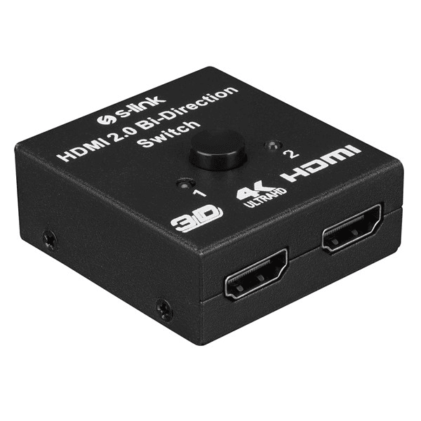 S-Link SL-LU613 . 2 Port HDMI Çift Yönlü Switch ve Splitter