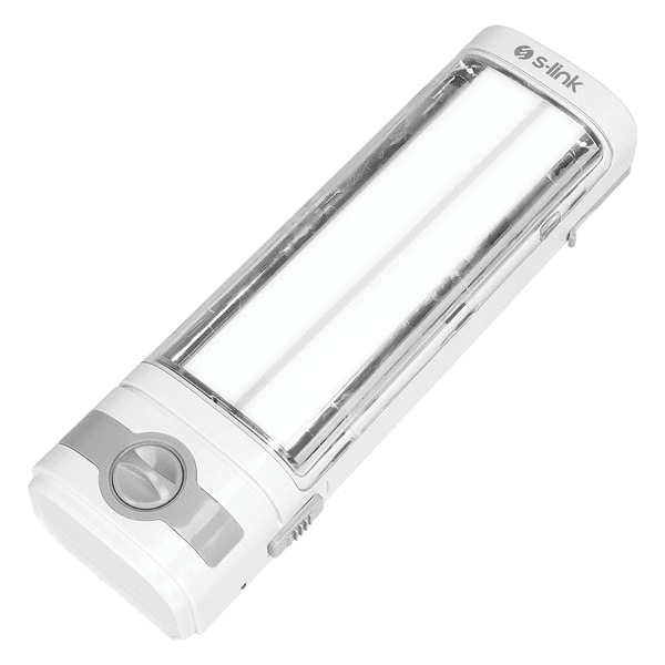 S-link SL-3657 Beyaz-Grey 4V 1500mAh 1+36 Ledli Işıldak