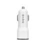 S-link SL-EC35PD 36W PD 3.0 Lightning PD Kablo 3.4A Hızlı Şarj PD 18W + USB QC3.0 Beyaz Araç Şarj Cihazı