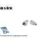 S-link SL-RJ40 RJ45 25 Li Paket Beyaz Jack Kılıfı