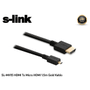 S-link SL-MH15 HDMI To Micro HDMI 1.5m Gold Kablo
