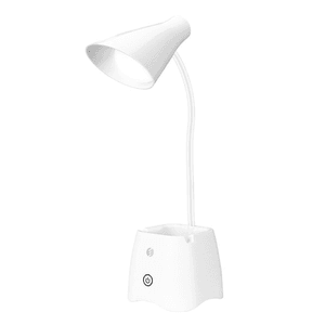 S-link SL-M9052 Beyaz 14 Ledli 3V 500mAh Kalemlikli Masa Lambası