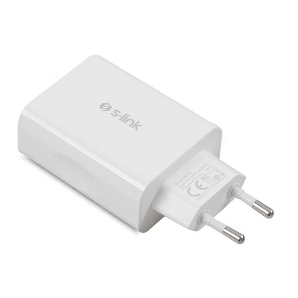S-link Swapp SW-C8 5V 5.6A 4*USB Smart Port 2.4A Ev Şarj Adaptör