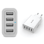 S-link Swapp SW-C8 5V 5.6A 4*USB Smart Port 2.4A Ev Şarj Adaptör