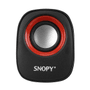Snopy SN-120 2.0 Siyah/Kırmızı USB Speaker