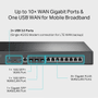 MERCUSYS 5port Gigabit Yönetilemez Switch MS105G