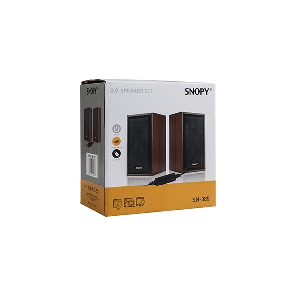 Snopy SN-385 2.0 USB 5V 80dB Ahşap 2.5