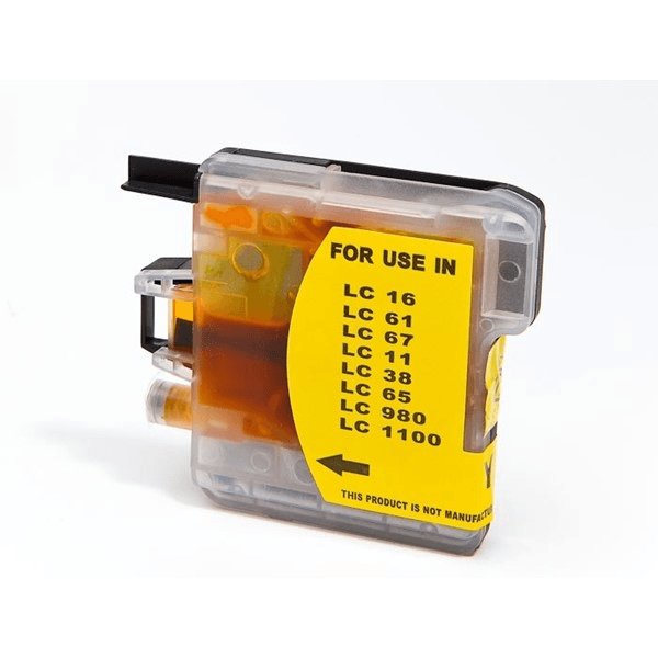 Prıntpen Brother Lc-38,61,65,67,980,1100  Yellow Yüksek Kapasite (13,0Ml.)