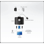 EPSON A4 Renkli L5296 Çok Fonksiyonlu Tanklı Yazıcı Fax USB 2.0,Ethernet,Kablosuz Beyaz