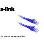 S-link SL-CAT605BL 5m Mavi CAT6 Patch Kablo