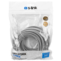 S-link SL-CAT10 RJ-45 10m Gri Cat5 Patch Kablo
