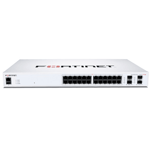 FORTISWITCH 24port 370w FULL PoE Layer2 FS-124F-FPOE GIGABIT 4XSFP+ Yönetilebilir Switch RackMount    