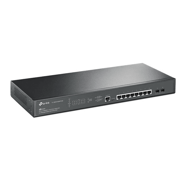 TP-LINK 8-PORT 240W FULL POE TL-SG3210XHP-M2 2.5 GIGABIT 2X-10GE SFP YÖNETİLEBİLİR SWITCH