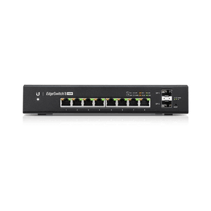 UBIQUITI 8-PORT 150W FULL POE ES-8-150W GIGABIT 2X-SFP YÖNETİLEBİLİR SWITCH