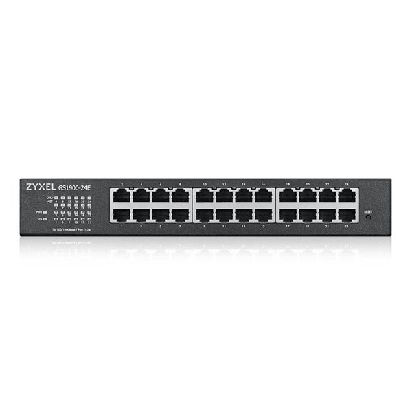 ZyXEL 24port GS1900-24E GIGABIT Yönetilebilir Switch RackMount