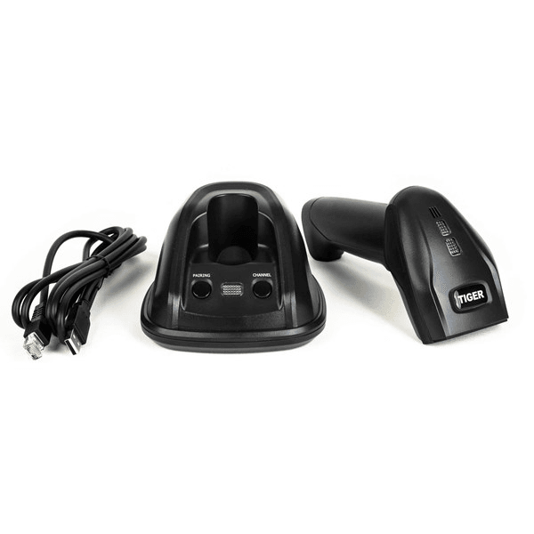 PERKON (TIGER) 1D Laser CS95 Wlan (Kablosuz) El Tipi Barkod Okuyucu Ayaklı 300metre mesafeye kadar