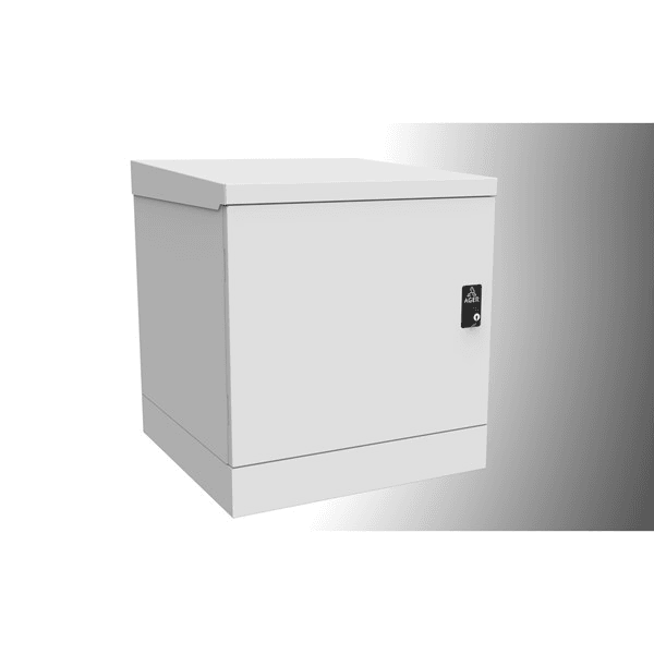 AGER 9U 600x600mm IP66 Dış Ortam Duvar Tipi Kabinet AG-OB09U6060B2-D-A-M1 Basic