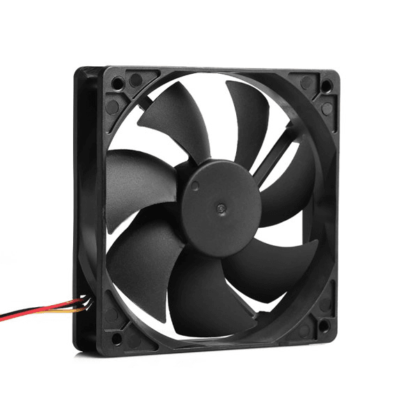 AKASA 12cm AK-DFS122512L Siyah Kasa Fanı