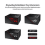 ASUS 1000W 80+ GOLD ROG STRIX 1000G 13.5cm Fanlı APFC Tam Modüler Power Supply