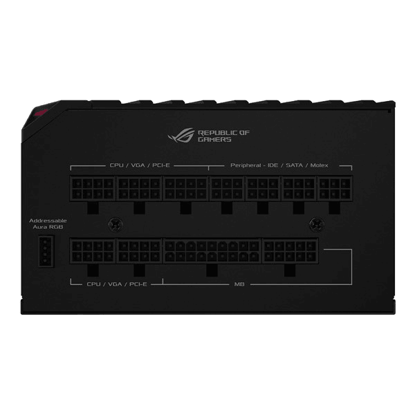 ASUS 850W 80+ PLATINUM ROG THOR 850P 13.5cm Fanlı APFC Power Supply