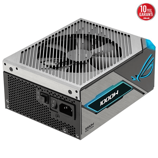 ASUS 1000W 80+ PLATINUM ROG THOR 1000P2-GAMING 13.5cm Fanlı Tam Modüler Power Supply Japon Kapasitör