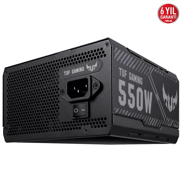 ASUS 550W 80+ BRONZE TUF GAMING 550B 13.5cm Fanlı Power Supply