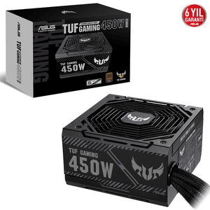 ASUS 450W 80+ BRONZE TUF GAMING 450B 13.5cm Fanlı Power Supply