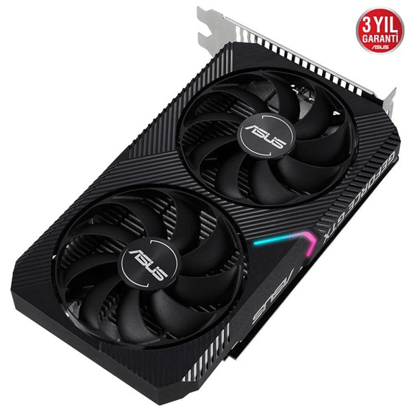 ASUS GTX1650 4GB DUAL GTX1650-O4GD6-MINI GDDR6 128bit HDMI DVI DP PCIe 16X v3.0
