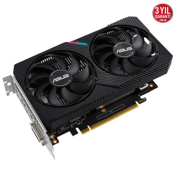 ASUS GTX1650 4GB DUAL GTX1650-O4GD6-MINI GDDR6 128bit HDMI DVI DP PCIe 16X v3.0