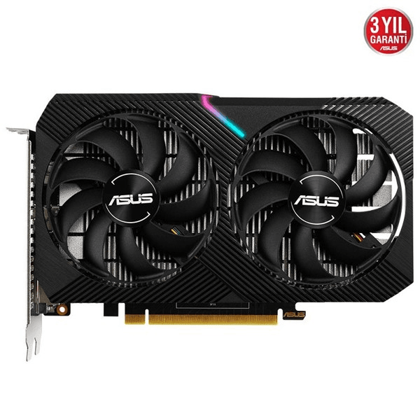 ASUS GTX1650 4GB DUAL GTX1650-O4GD6-MINI GDDR6 128bit HDMI DVI DP PCIe 16X v3.0