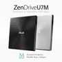 ASUS 8x ZENDRIVE SDRW-08U7M-U USB 2.0 Slim Harici DVD Yazıcı Siyah