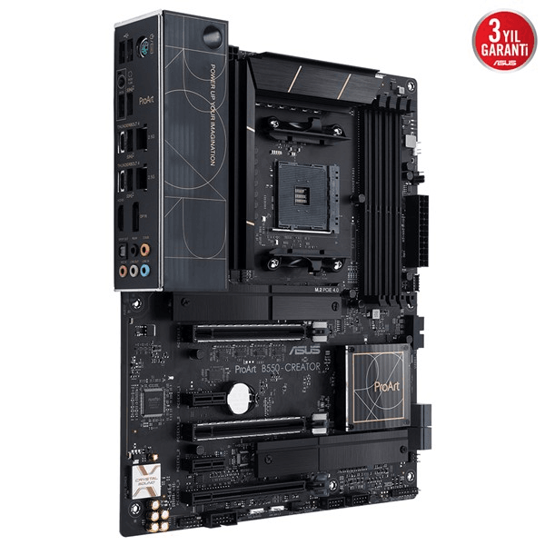 ASUS PROART B550-CREATOR DDR4 M2 PCIe NVME HDMI-Thunderbolt PCIe 16X v4.0 AM4 ATX