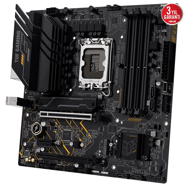ASUS TUF B660M-E GAMING D4 DDR4 M2 PCIe NVME HDMI DP PCIe 16X v4.0 1700p mATX