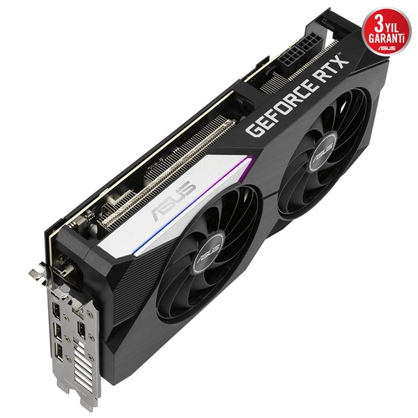 ASUS RTX3070 8GB DUAL RTX3070-O8G-V2 GDDR6 256bit HDMI DP PCIe 16X v4.0