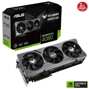 ASUS RTX4080 16GB TUF TUF-RTX4080-O16G GDDR6X 256bit HDMI DP PCIe 16X v4.0