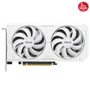ASUS RTX3060TI 8GB DUAL RTX3060TI-O8GD6X WHITE GDDR6X 256 Bit HDMI DP PCIe 16X v4.0