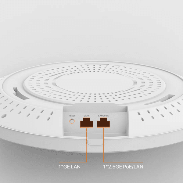 TENDA i36 WIFI7 BE5010 Dual Band Tavan Tipi Access Point PoE